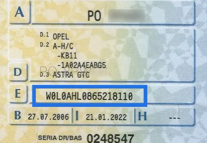 Gdzie w dowodzie rejestracyjnym jest numer silnika? Oto ważne informacje