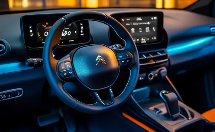 Deska rozdzielcza Citroena C3 – Szczegółowy opis i dostępne funkcje