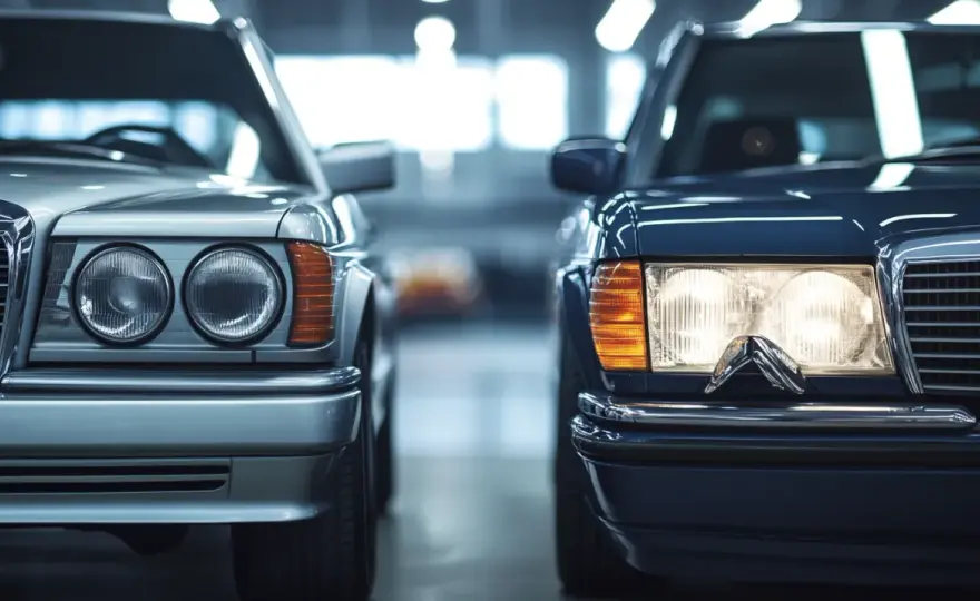 Mercedes W123 AMG vs W124 – Kluczowe różnice i porównanie