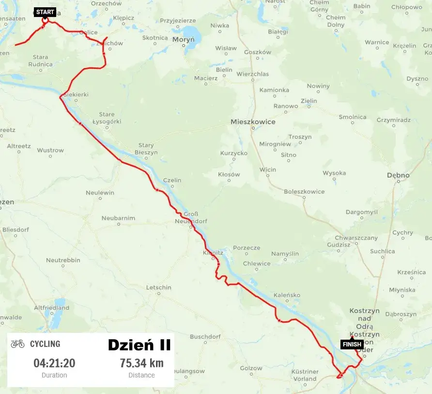 Zdjęcie Szlak rowerowy Odra-Nysa – Mapa, noclegi i atrakcje na trasie
